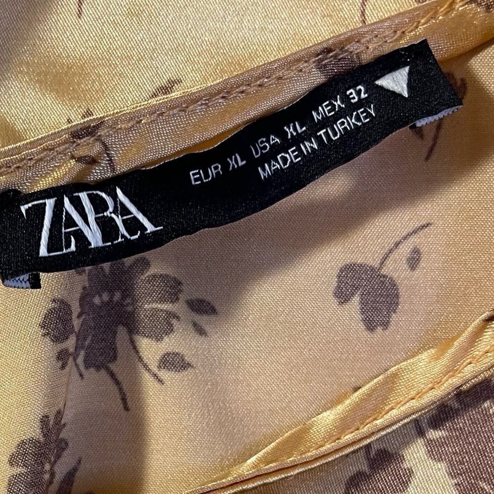 Zara Cropped Blouse Size XL - Picture 8 of 8